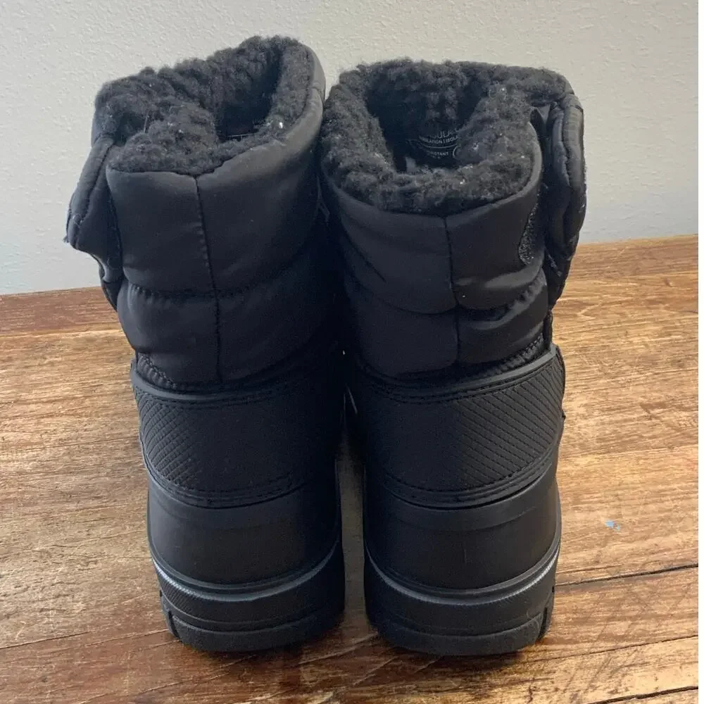 Lands' End Kids' Frost‎ Insulated Waterproof Snow Boots size 13